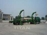 TITAN load and off-load a 40ft container side trailer with 3 axles for sale supplier