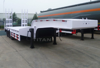 TITAN VEHICLE widely used 100 ton low flatbed semi trailer for sale supplier