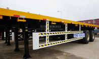 TITAN VEHICLE 2 axle 40ft  Platform Container Semi-Trailer for sale supplier