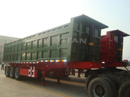 TITAN VEHICLE 3 axle 80 tons 42 CBM semi dump trucks for sale  supplier
