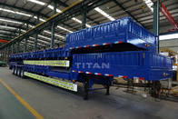 TITAN vehicle Low Bed Trailer for the transport of 75 ton and 45 ton machines supplier