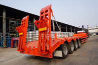 TITAN VEHICLE 4 axles lowbed trailer with 60 ton lowboy trailer for sale supplier