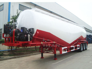 TITAN Vehicle 3 axle big capacity bulk lime powder tanker semi trailer with fixed compressor best price supplier