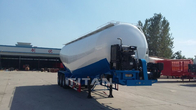 TITAN VEHICLE Dry Bulk Cement Powder Tanker Semi Trailer With Engine for sale supplier