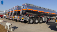 40,000 Liters Stainless Steel Fuel Tanker Trailer for transport palm oil and food oil supplier