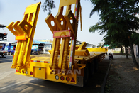 TITAN VEHICLE widely used 30-100 tons low flatbed semi trailer for sale supplier