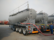 TITAN VEHICLE V shaped bulk cement powder tanker transport semi trailer for sale supplier