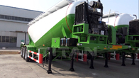 TITAN VEHICLE  3 axle 40cbm tank semi-trailer bulk cement tank trailer powder tankers for sale supplier