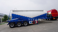 TITAN VEHICLE cement bulk trailers of 35 cubic meter capacity with 3 axles cement trailer supplier