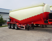 TITAN VEHICLE 3 axles Bulk Cement Bulker Transporter Tank Tanker Semi Trailer For Sale supplier