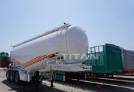 TITAN VEHICLE V shaped bulk cement powder tanker transport semi trailer with3 axles for sale supplier