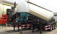 TITAN VEHICLE air compressor bulk cement transport truck 3 axle cement bulker for sale in pakistan supplier
