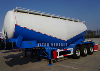 TITAN VEHICLE 3 axle Bulk Cement Bulker Transporter Tank Tanker Semi Trailer supplier