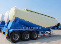 TITAN VEHICLE 3 axle Bulk Cement Bulker Transporter Tank Tanker Semi Trailer supplier