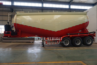 TITAN VEHICLE 3 axle bulk lime powder tanker semi trailer bulk cement delivery truck supplier