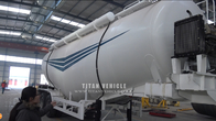 TITAN vehicle 3 axle 40cbm pneumatic dry bulk  cement tank trailers for sale supplier