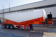 TITAN vehicle 3 axle Dry Bulk Cement Powder Tanker Semi Trailer With Engine for sale supplier