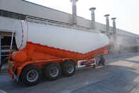 TITAN vehicle 3 axle Dry Bulk Cement Powder Tanker Semi Trailer With Engine for sale supplier