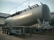TITAN vehicle V-shape 60 ton capacity bulk cement truck with 4 axle supplier