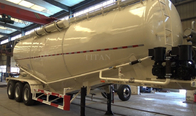 3 axle Bulk Fly Ash bulk lime powder tanker semi trailer for sale supplier