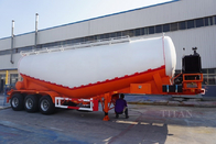3 axle 60 tons  Bulk Cement Bulker Transporter Tank Tanker Semi Trailer supplier