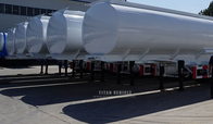 fuel tank truck trailer, crude oil tanker trailer with 3 axle for sale supplier