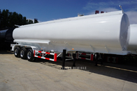 fuel tank truck trailer, crude oil tanker trailer with 3 axle for sale supplier