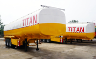 3 axle 60 tons stainless steel water tank semi trailer for sale supplier