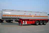 steel 42000 liters fuel oil tanker trailer with tri axle for sale supplier