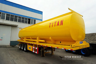 3 axles 40 ton fuel dolly drawbar tanker trailers tanker truck semi trailer for sale supplier