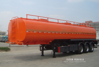 40 ton carbon steel fuel tank semi trailer with 3 axles fuel tank trailer for sale supplier