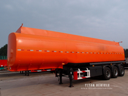 40 ton carbon steel fuel tank semi trailer with 3 axles fuel tank trailer for sale supplier