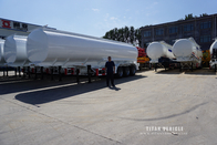 3 axles fuel tanker truck trailer with best quality stainless steel tanker trailer for sale supplier