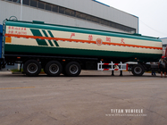carbon steel fuel tank semi trailer with Oil tanker to carry Diesel for 37,000 liters with 6 compartments supplier