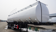 3 axles diesel fuel tank semi trailers of 45,000 and 50,000 liters volume for sale supplier