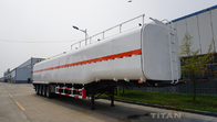 carbon steel fuel tank semi trailer with stainless steel road tankers for sale supplier
