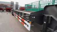 4 axle low loader trailer for the transport of 40 ton and 120 ton machines supplier