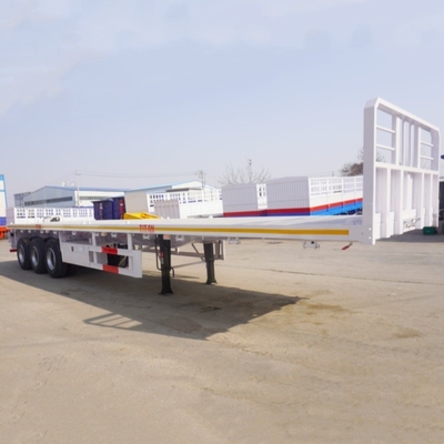 Tri Axle 40 Feet Semi Flatbed Trailers for Sale Near Me