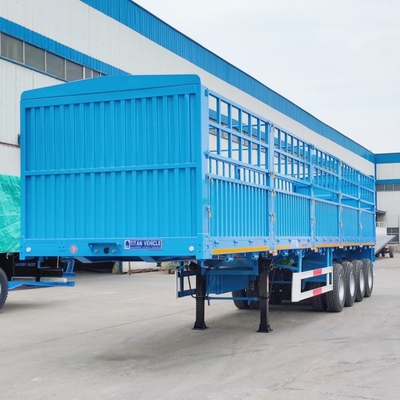 TITAN 4 Axle Fence Semi Trailer for Sale | Fence Trailer