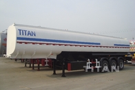 TITAN 3 axles 38,000 liters diesel tanker trailer diesel fuel trailer manufacturers diesel fuel tank semi trailer for sa supplier