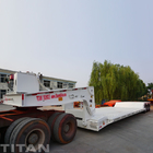 60 ton detachable lowbed trailer folding gooseneck trailer lowboy trailer for sale supplier