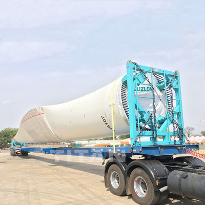 52m extendible trailer TITAN 52m extendible semi trailer for sale high quality supplier