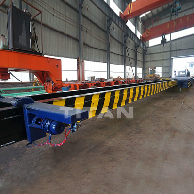 56m Wind Blade Trailer TITAN Wind Turbine Blade Trailer for Windmill Turbine Blade Transport supplier