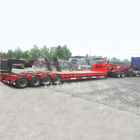 lowboy trailer shipping 150ton high quality lowbed trailer for sale supplier