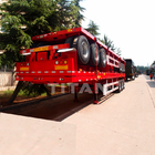 40ft bpw tri-axle flatbed trailers for sale supplier