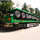 3 axles flat-bed semi trailer  40tn supplier