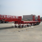 Low Bed Trailer 2 axles 50 tons for the transport of 75 ton and 45 ton machines supplier