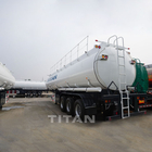 54,000 liters with 3 by 13tons axel and four company compartment fuel tanker semi trailer supplier
