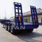 TITAN 3 axles heavy duty low bed trailer 60 ton - 80 ton lowbed semi trailer price for sale supplier