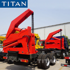 TITAN 20ft container side loader trailer self loading truck side lifter truck supplier